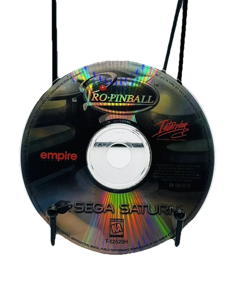 Pro Pinball Sega Saturn Disc Only Authentic Vintage Arcade Action Retro Game Fun - Image 2 of 3