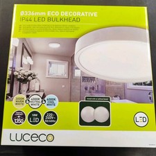 Luceco 336mm LED Bulkhead Light IP44 18w