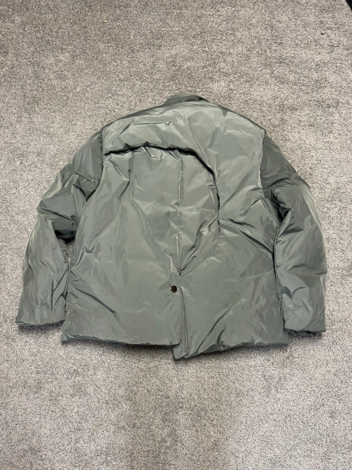 Chaqueta acolchada de nailon de gran tamaño de Japón con relleno de inercia es una ideología argón Foto 3 de 4