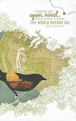 Write Now Journal by Compendium: ''I take to the open - Hardcover - Very Good h