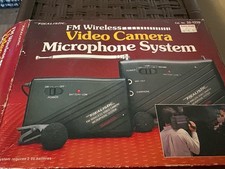 Realistic Fm Wireless 32-1226 Video Camera Microphone Tested Working