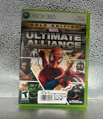 (LUP) Marvel Ultimate Alliance Gold - Microsoft Xbox 360
