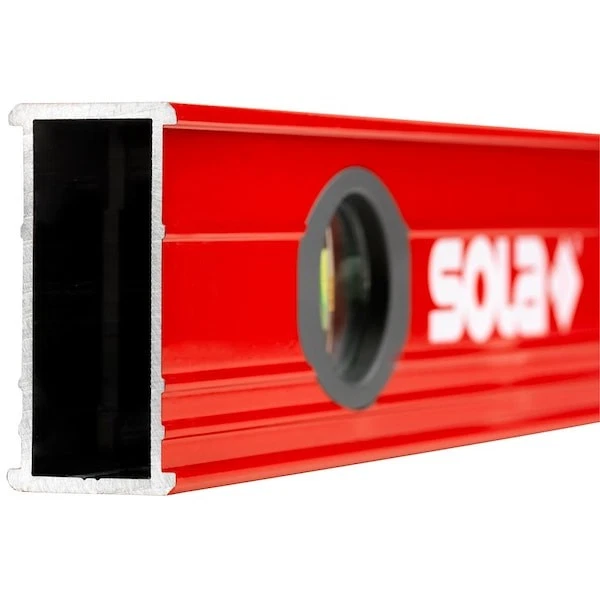 Nivel de haz de caja Sola Lsb48lm, negro/rojo, 48 pulgadas L Foto 3 de 4