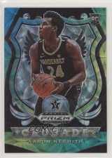 2020 Prizm Draft Picks Crusade Choice Blue Yellow & Green Aaron Nesmith #95 0c2