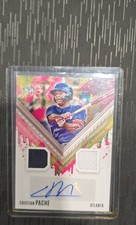 2021 Panini Diamond Kings - Dk Material Signatures Cristian Pache #DKMS-CP (RC)