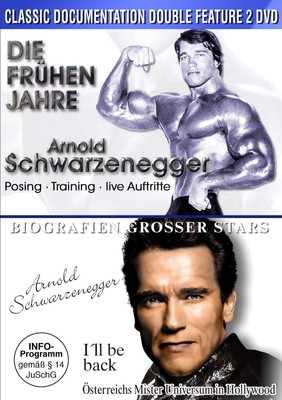 ARNOLD SCHWARZENEGGER Training DIE FRÜHEN JAHRE I'll be back Biografie 2 DVD NEU