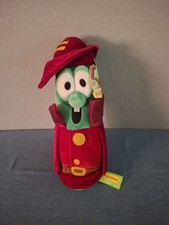 Gund 2010 VeggieTales PRINCE LARRY Cucumber 12" NEW With Tag HTF Very Rare