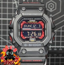 Casio G-Shock 🇯🇵 GXW-56 Multiband Tough Solar XL Square King Of G Black Red
