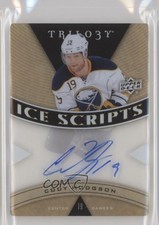 2013-14 Upper Deck Trilogy Ice Scripts Cody Hodgson #IS-CH Auto p2i