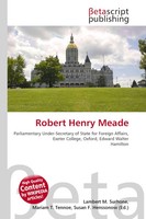 Lambert M. Surhone (U. A.) | Robert Henry Meade | Taschenbuch | Englisch (2026)