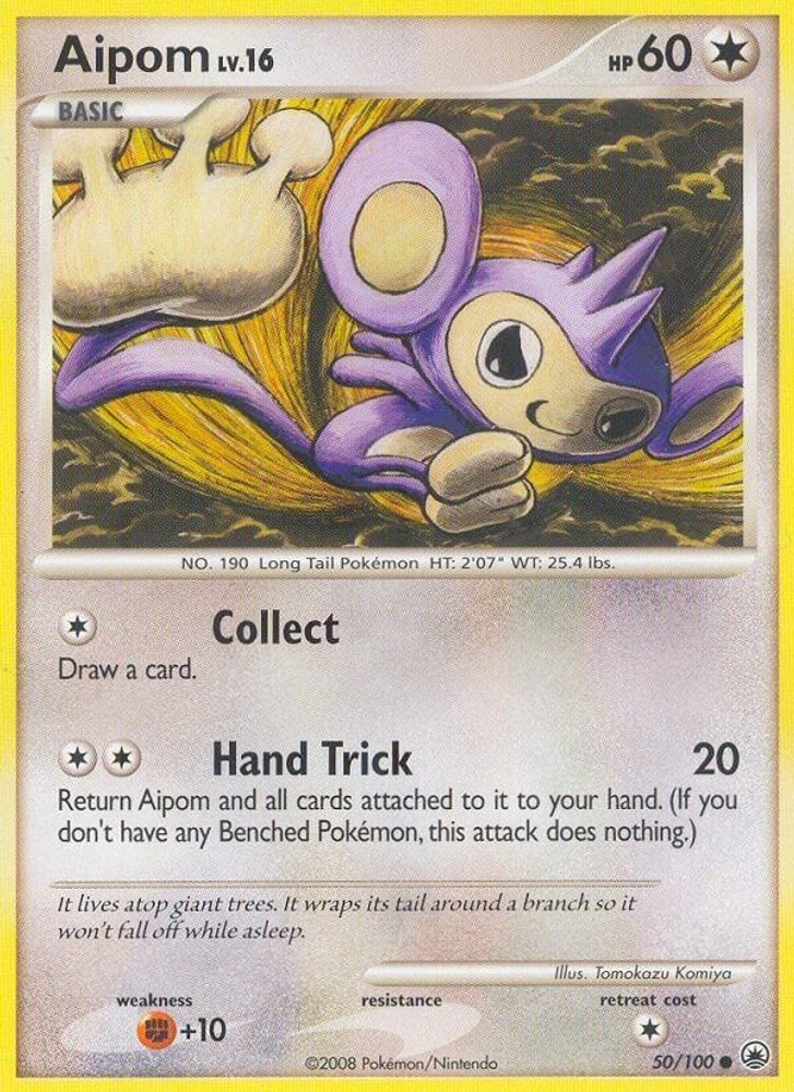 Aipom (50) Majestic Dawn 50/100 LP Pokemon