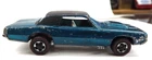 VINTAGE 1967 HOT WHEELS CUSTOM T-BIRD REDLINE BLUE MATTEL Thunderbird