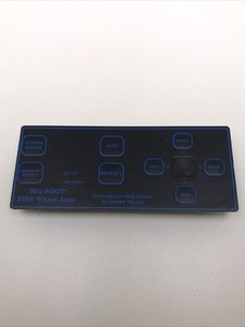 Big Foot Fifth Wheel Auto Hydraulic Leveling System Quadra Motorhome Interface