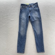 Levis 511 Jeans Mens 28x32 Blue Slim Premium Denim Medium Wash Stretch Grunge