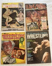 Wrestling Magazines 1975 Ben Strong Official Big Book Sports Stars Feb May June