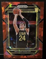 2022-23 Panini Prizm - Walker Kessler #234 Red Ice Prizm (RC)