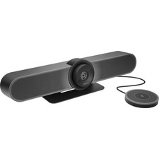 Logitech MeetUp HD 4K All-In-One Conference Camera with Remote Control Expansi