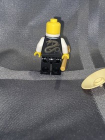 LEGO Ninjago Sensi Wu Black Suit And Golden Staff