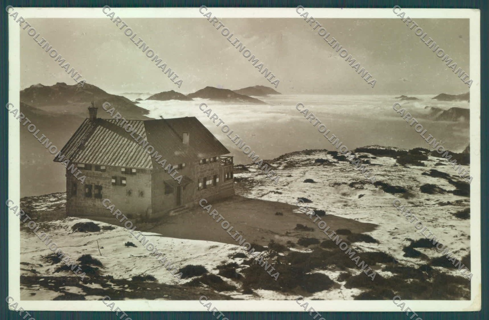 Trento Rifugio Cesare Battisti Sulla Paganella Cai Foto Foto cartolina ZC5339