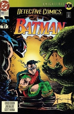 Detective Comics (1937) #  660 (7.0-FVF) Knightfall, Bane, Killer Croc 1993