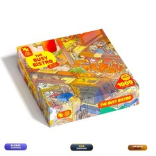 The Busy Bistro 1000-Piece Puzzle Magic Puzzle Company Series 2