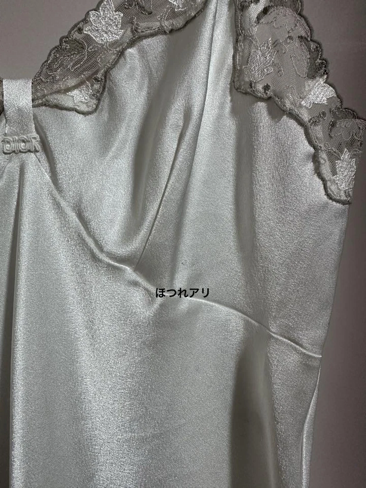 Christian Dior White Lace Flare Camisole Dress Size Free Elegant Style - Image 4 of 4