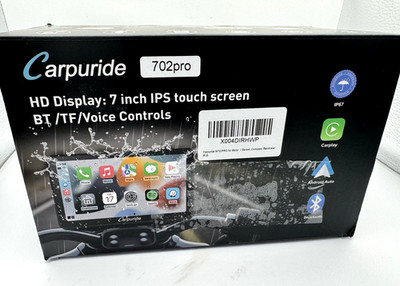 Carpuride W702PRO for Motorcycle CarPlay& Android 7'' Screen
