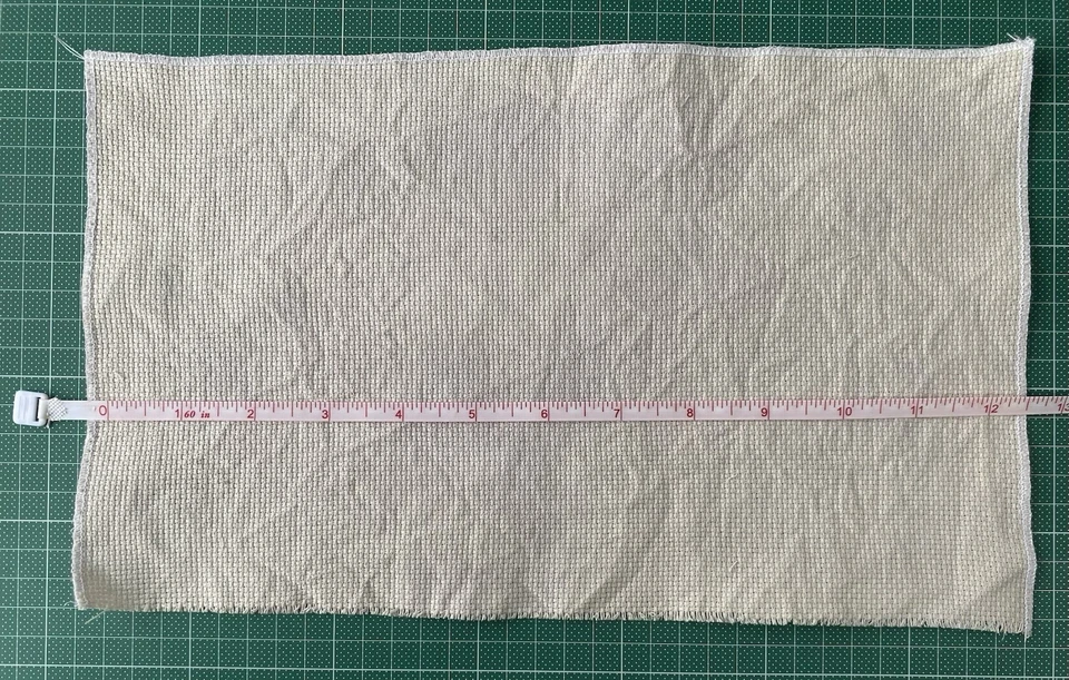 Hand Dyed Cross Stitch Fabric - 7x Bundle/Job Lot - 14 Count Aida & Linen - Image 4 of 4