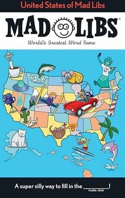 United States of Mad Libs: World's - Paperback, by Monaco Jack; Mad - Very Good
