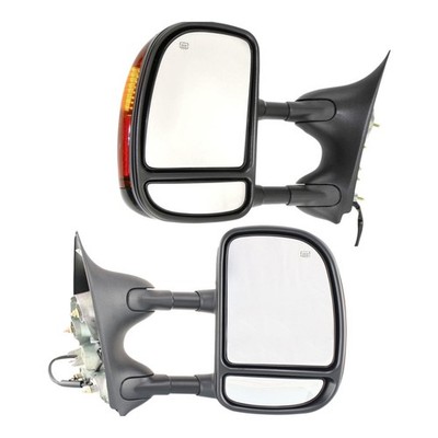 For Ford F-550/F-450 Super Duty 02-07 Towing Mirrors Driver Passenger Side Pair
