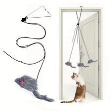 Door Hanging Cat Toy Stress Relieve Living Omdoor Hanging Toy for Living Room Ha