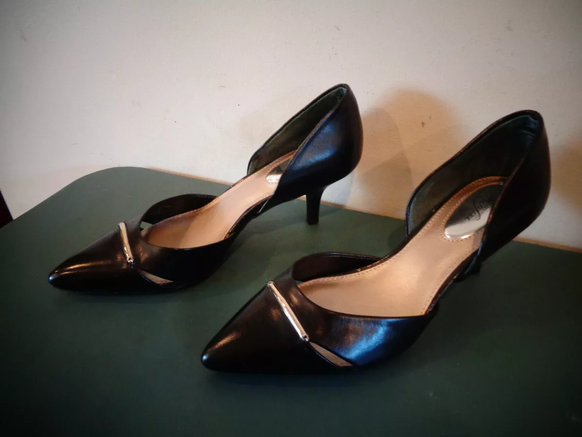 Alfani step n flex black sale heels