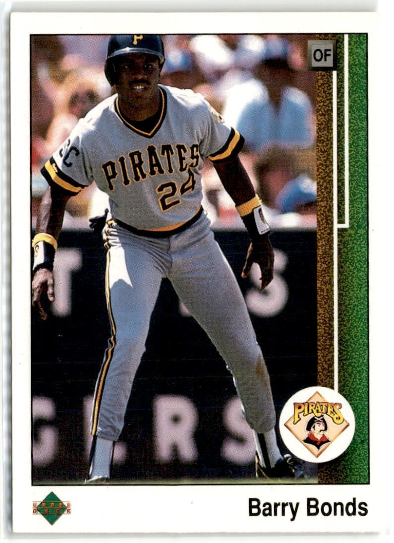 Barry Bonds Pittsburgh Pirates 1989 Upper Deck #440 | eBay