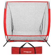 5x5FT Baseball Training Softball Aids Net Hitting Batting Practice With Bag
