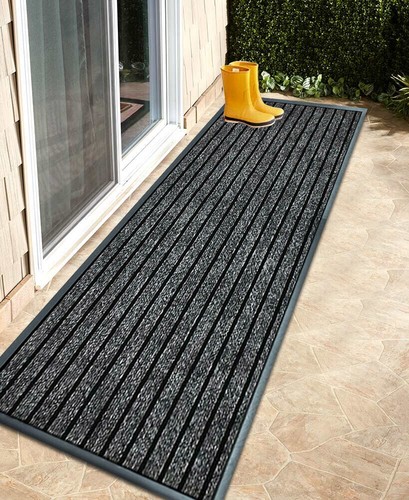 Large Door Mat Back Barrier Non Slip Heavy Duty Rubber Kitchen Hallway Floor Rug - Picture 27 of 41