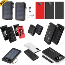 9000000mAh Portable Power Bank USB LCD External Battery Charger For Cell Phone