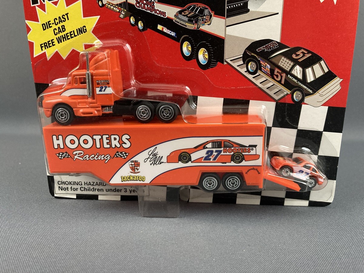 Racing Champions 1995 Hooters Racing Team Transporter #27 Loy