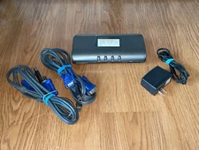 IO GEAR KVM SWITCH    MINIVIEW III 4 P0RT USB