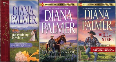 The Men of Medicine Ridge Western Romance Lot of 3 Paperback by Diana Palmer