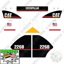 Fits Caterpillar 226B Decal Kit Skid Steer - 7 YEAR OUTDOOR 3M VINYL!