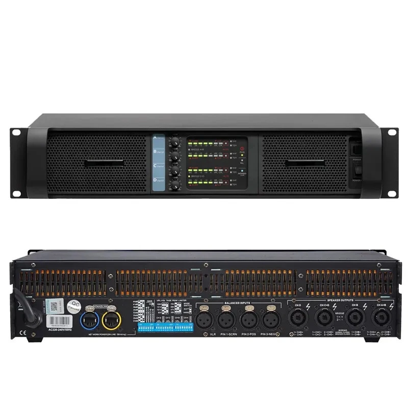 Neue Turbo-Serie FP10000Q 4-Kanal Endstufe 10.000 Watt! Schneller Versand aus USA