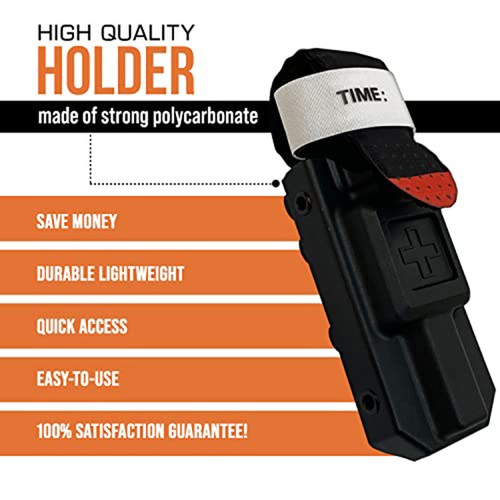 Tactical Molle Tourniquet Holster TQ Holder for Police Law Enforcement Equipment - Picture 4 of 12