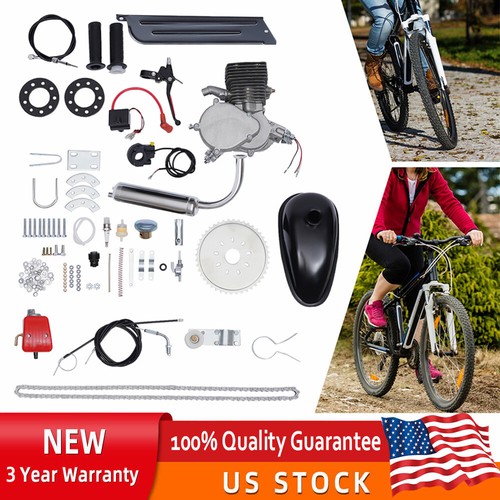 100CC 2 Stroke Bicycle Motorized Gas Petrol Bike Engine Motor CDI Full Set Kits