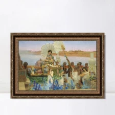 Framed Canvas Giclee Print The Finding of Moses by Lawrence Alma-Tadema 18"x24"