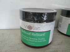2 Pack Vi-Tae Detox, Cleanse, Heal Aromatherapy Dead Sea Bath Salts Vitae 16oz