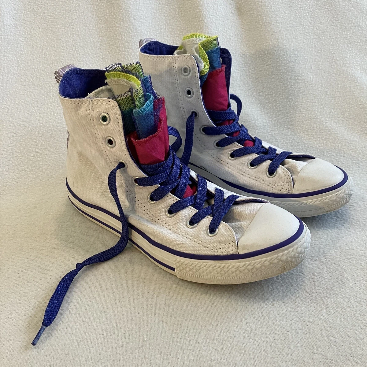 White converse junior size 5 sale