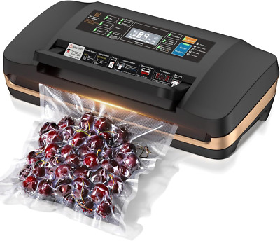 95Kpa Vacuum Sealer Machine,Commercial Full Automatic Food Sealer,Powerful Seali