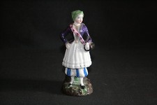 old porcelain inkwell from old