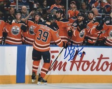 Edmonton Oilers Alex Chiasson Autographed Signed 8x10 Photo NHL COA #3