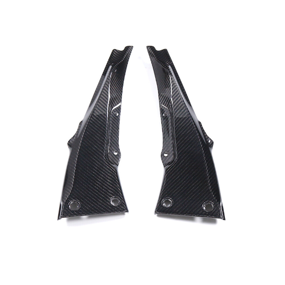 For Kawasaki ZX10R Dry Carbon Fiber Motorcycle Seat Lower Side